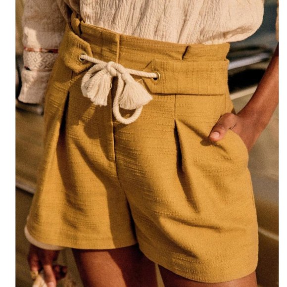 Sezane Pants - Sezane Adrien shorts- size 42/US 10